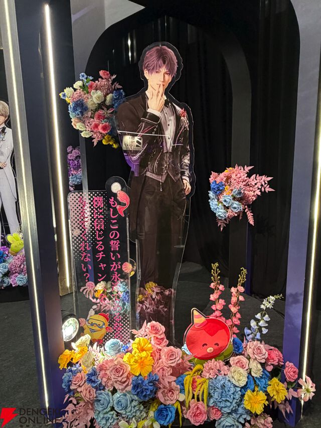 あなたはどのカレに寄り添いたい？ 特大アクリルパネルと2ショットが撮れる『恋と深空』やふわふわ浮かぶニキ＆モモが見られるINFOLD GAMESブースレポート【TGS2025】