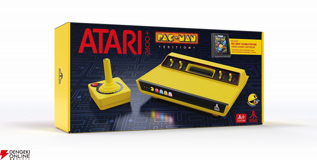 ATARI 2600＋ パックマンエディション』が発売決定。『PAC-MAN 7800