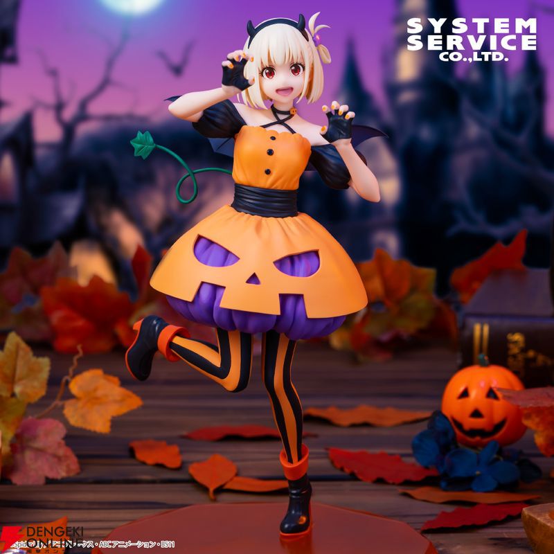 リコリス・リコイル』千束とたきながハロウィン衣装でトリックオア