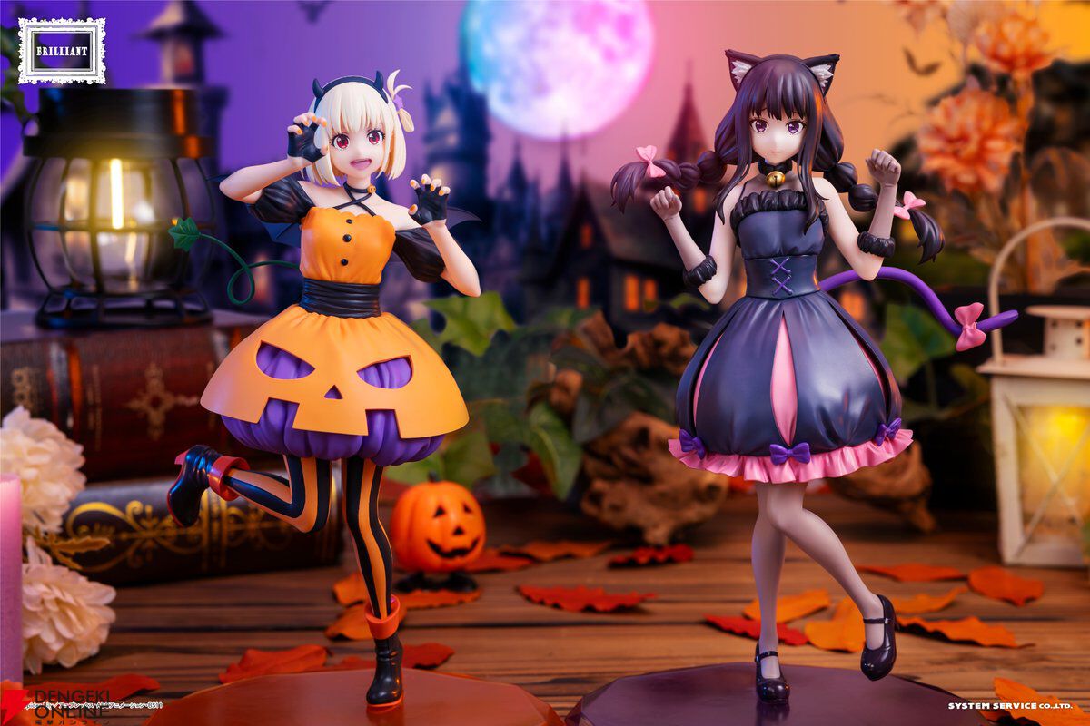 リコリス・リコイル』千束とたきながハロウィン衣装でトリックオア