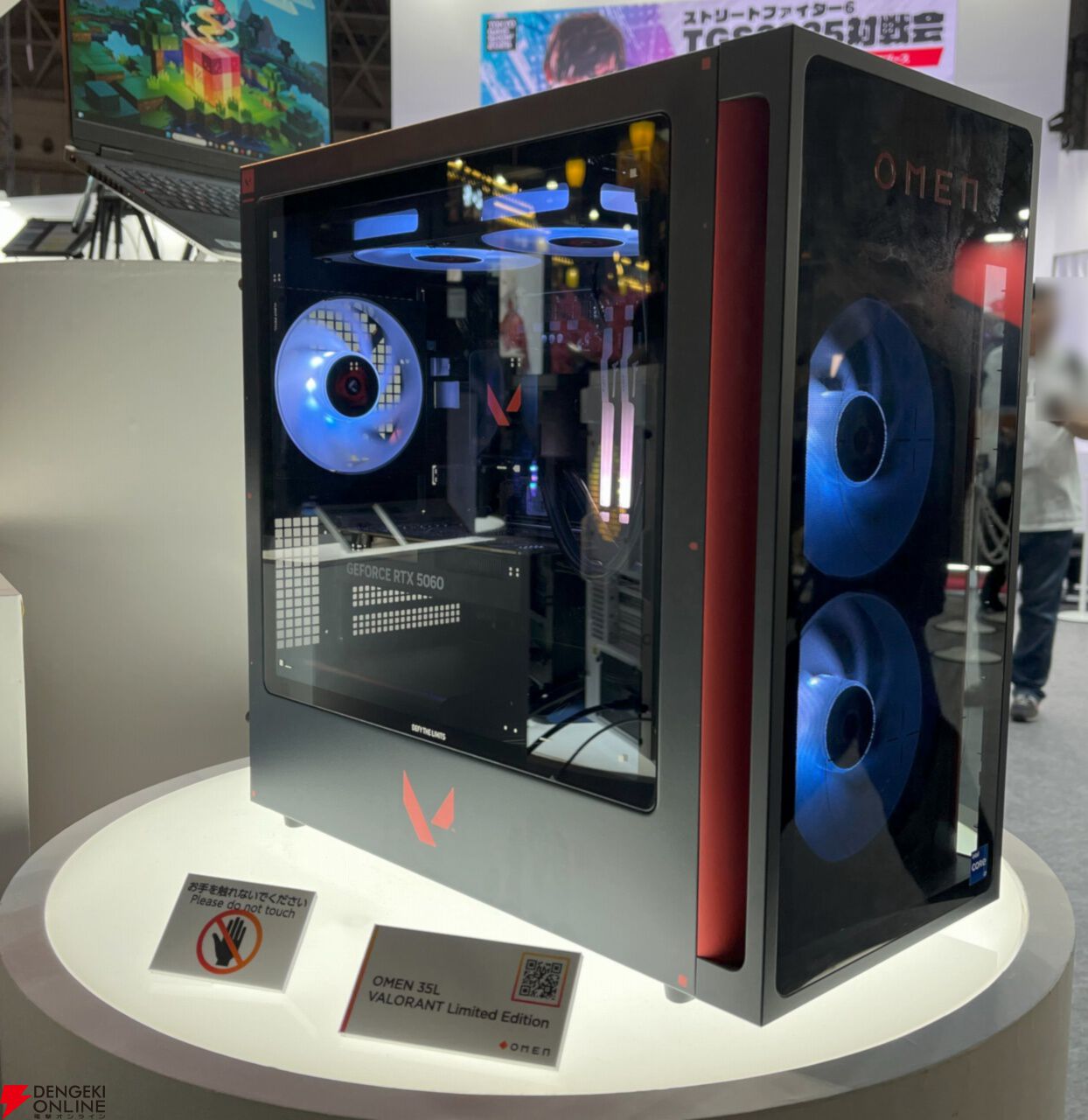 OMENの最新ゲーミングPC『VALORANT』コラボモデルが出展。HyperXの