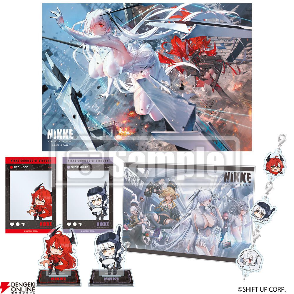 NIKKE』バンドライブ用に描き下ろされたブラン、ノワール、アニス