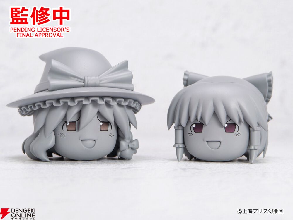 ゆっくり霊夢＆ゆっくり魔理沙が“ねんどろいどもあ”に登場。原型が初
