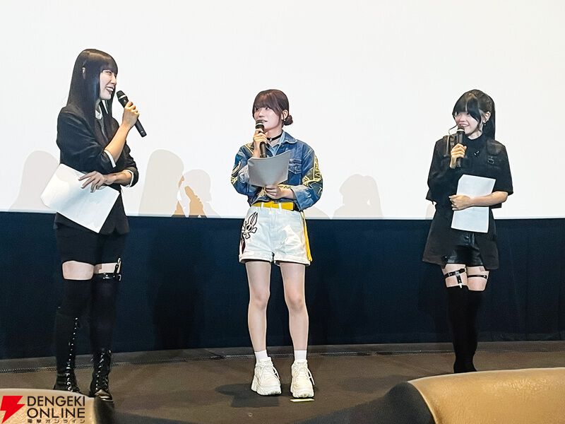 『劇場版総集編 ガールズバンドクライ【前編】青春狂走曲』感想＆初日舞台挨拶レポート。理名、夕莉、朱李が作品や演じたキャラ、バンド活動などへの想いを披露