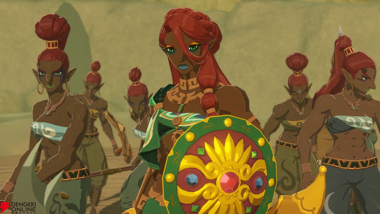 『ゼルダ無双 封印戦記』ゾーラの王女やゴロン、リトの族長、ゲルドをまとめガノンドロフに従う戦士など新キャラが公開