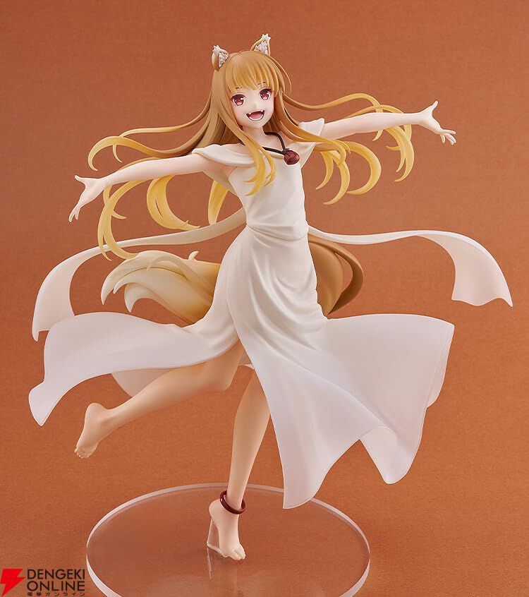 狼と香辛料』全身で喜びを表現するホロがLサイズのフィギュアに！『POP