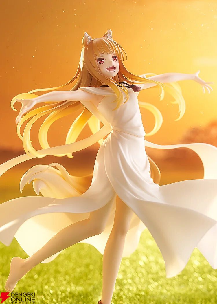 狼と香辛料』全身で喜びを表現するホロがLサイズのフィギュアに！『POP