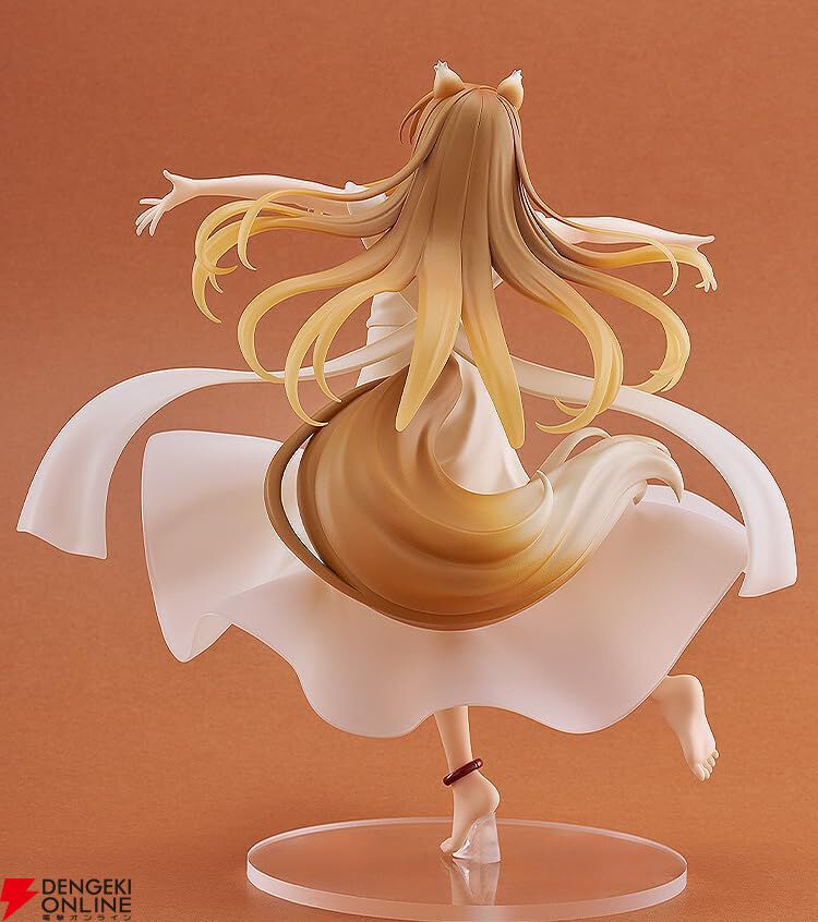 狼と香辛料』全身で喜びを表現するホロがLサイズのフィギュアに！『POP