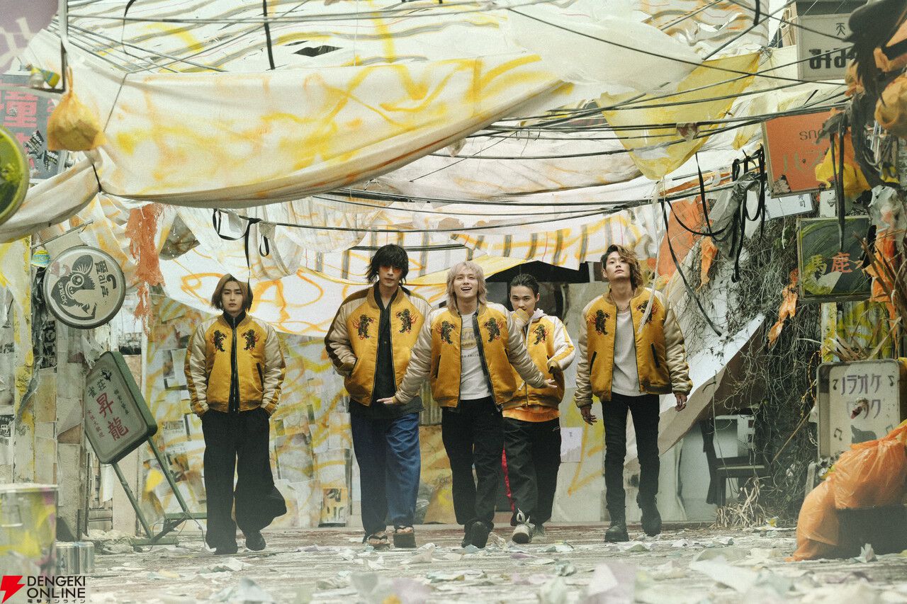 実写映画『WIND BREAKER／ウィンドブレイカー』水上恒司が演じる桜などメインキャラの場面写真が解禁。12月5日公開