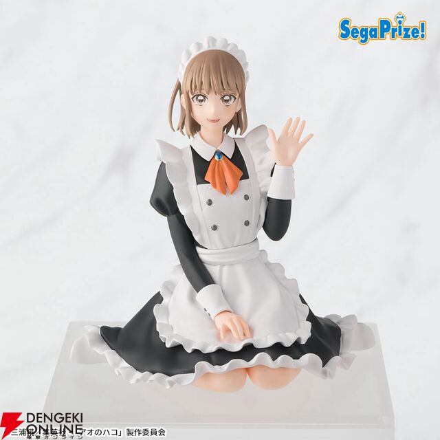 『アオのハコ』この衣装と笑顔は反則…！ メイド服姿の鹿野千夏＆白雪姫姿の蝶野雛のちょこのせフィギュアがかわいすぎる