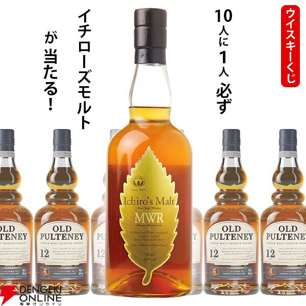 5,500円でイチローズモルトMWRが狙える。ハズれても熟れた果実と