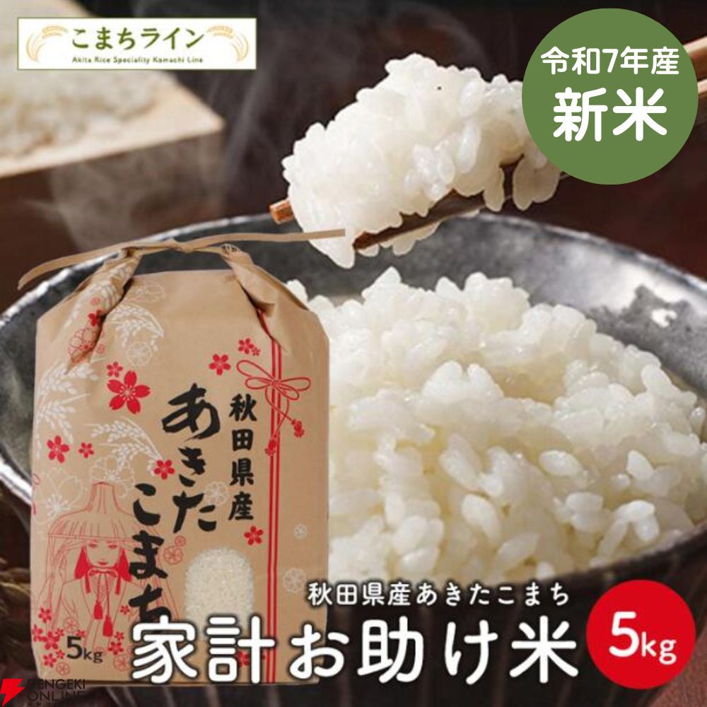 ブランド米5kg4,000円以下】令和7年産の新米『あきたこまち』が農家