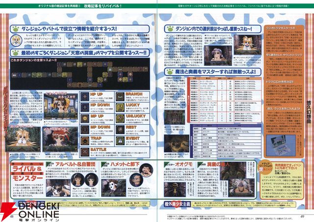 【先行公開】『悠久幻想曲リバイバル』特装版特典アートブックには攻略に役立つ情報も盛りだくさん