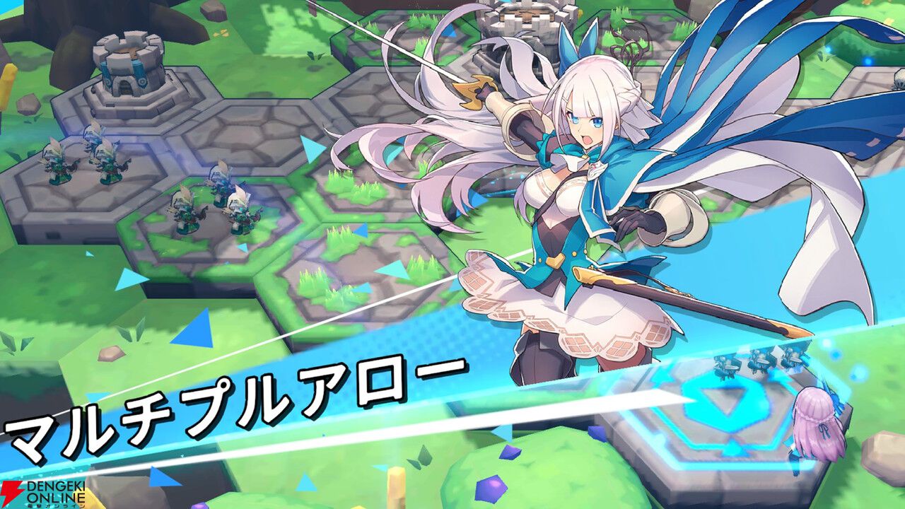 『ナイトコアキングダムF』が10月30日にサービス終了。部隊を率いて敵が守る防衛線を突破する逆タワーディフェンス型RPG