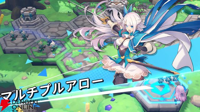 『ナイトコアキングダムF』が10月30日にサービス終了。部隊を率いて敵が守る防衛線を突破する逆タワーディフェンス型RPG