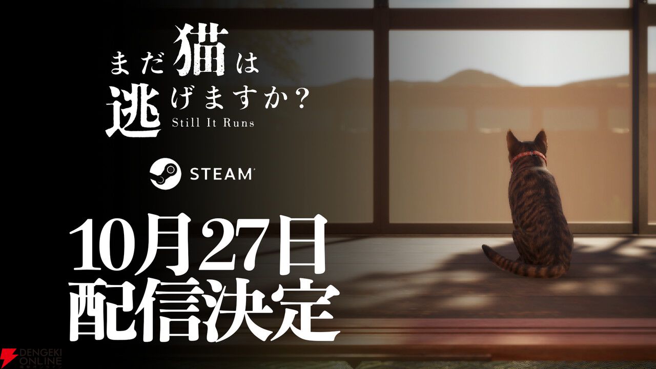 『近畿地方のある場所について』の背筋がシナリオを手がけるホラー『まだ猫は逃げますか？』10/27配信決定