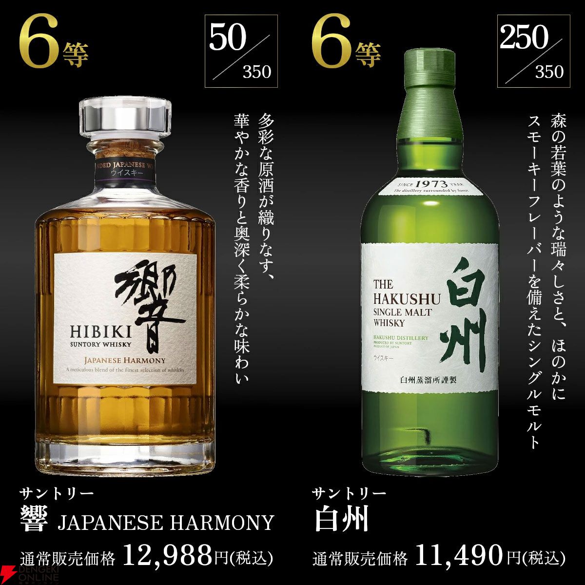 12,500円で山崎18年、グレンベリット30年、響21年、アランモルト25年