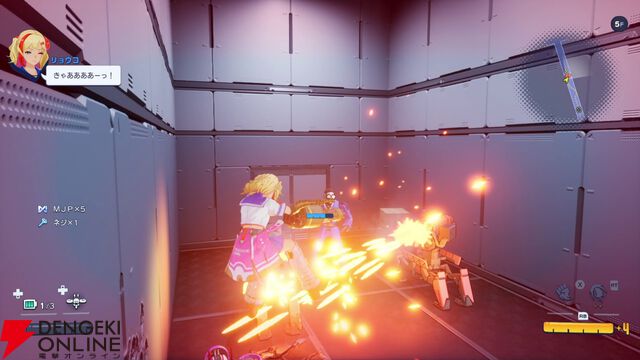 『ゼンシンマシンガール』レビュー。女の子たちのワァオな強化演出に胸のドキドキが止まらない…。敵が飛び散る爽快アクション＋ハクスラでゲームとしても遊べる1本