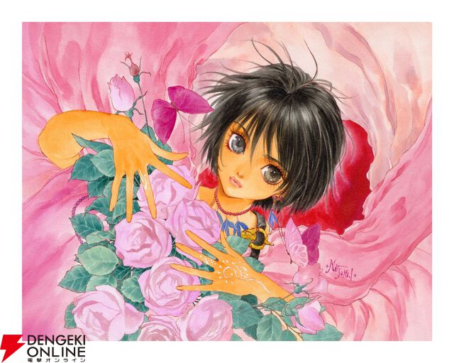 いのまたむつみ待望の回顧展が12/5より横浜で開催。『テイルズ オブ』シリーズや小説『ドラクエ』など120点超のカラー原画を展示