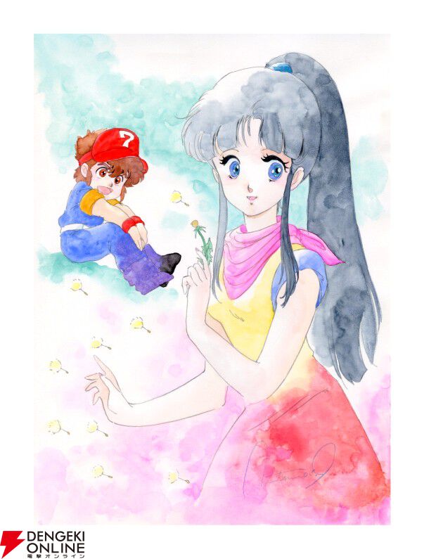 いのまたむつみ待望の回顧展が12/5より横浜で開催。『テイルズ オブ』シリーズや小説『ドラクエ』など120点超のカラー原画を展示