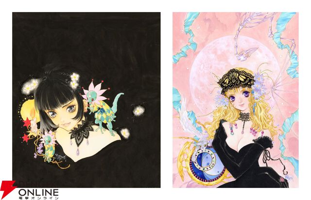 いのまたむつみ待望の回顧展が12/5より横浜で開催。『テイルズ オブ』シリーズや小説『ドラクエ』など120点超のカラー原画を展示
