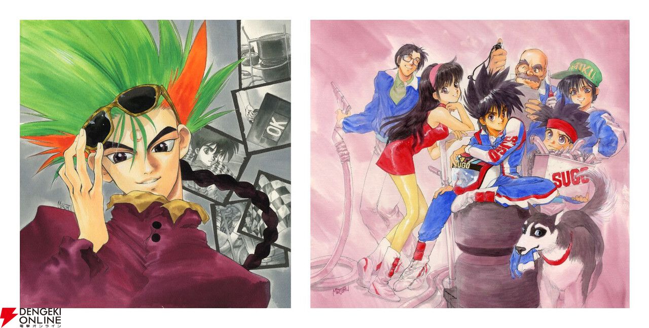 いのまたむつみ待望の回顧展が12/5より横浜で開催。『テイルズ オブ』シリーズや小説『ドラクエ』など120点超のカラー原画を展示