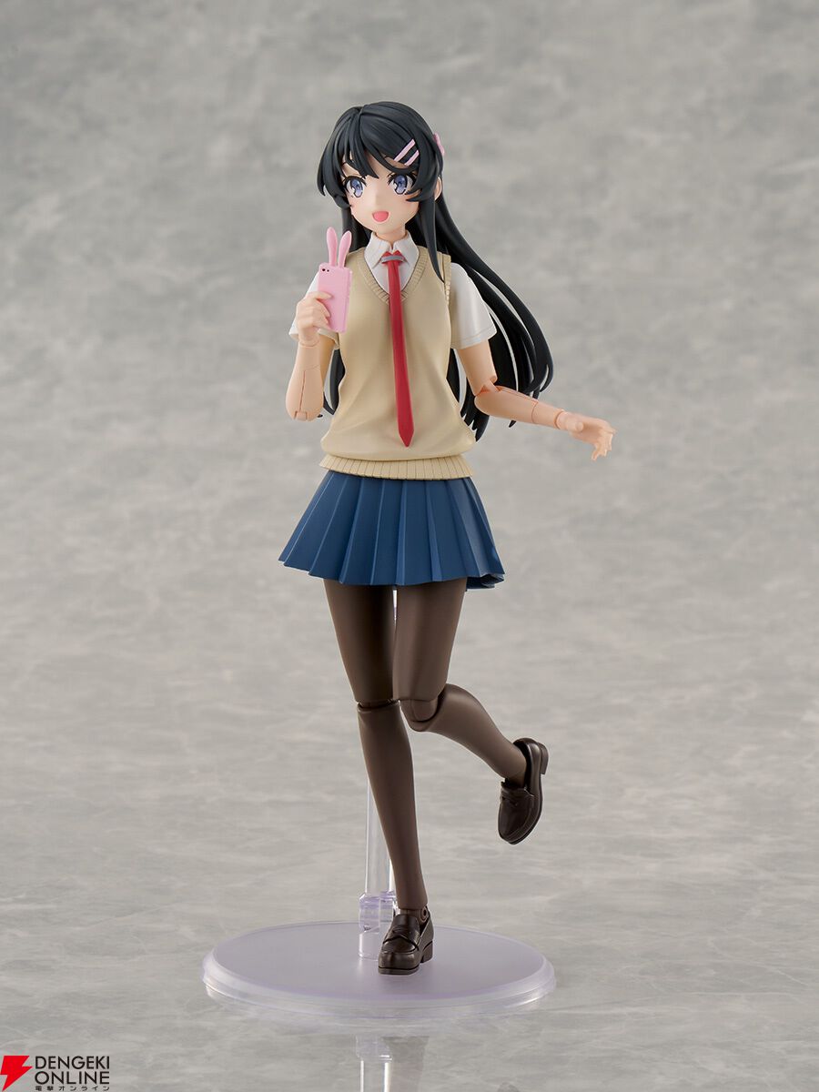 桜島麻衣　ラバーマット　バニー 青春ブタ野郎」シリーズより、桜島麻衣がバニー姿でプラモデル化