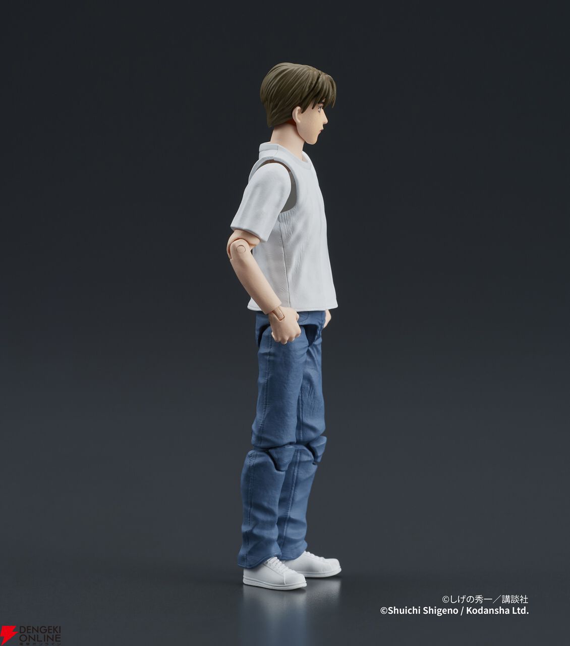 頭文字D』藤原拓海が約1/24スケールの可動フィギュアに。手のひら