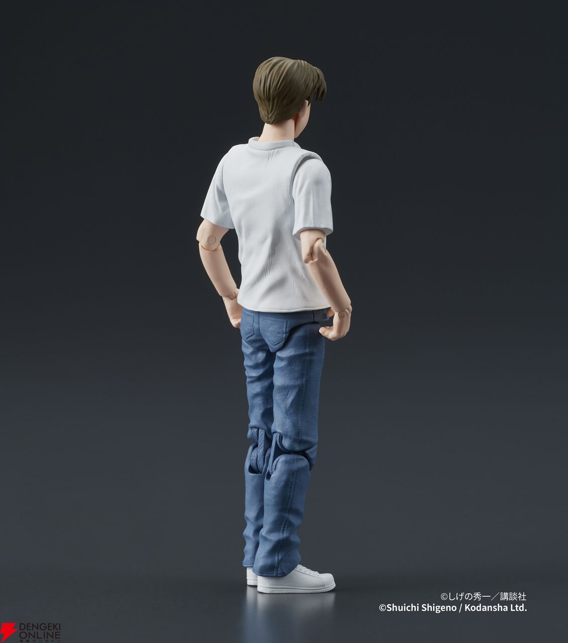 頭文字D』藤原拓海が約1/24スケールの可動フィギュアに。手のひら