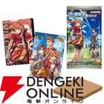『空の軌跡 the 1st ウエハース』が本日10/20より発売。キャラが描かれたカードは全28種、箔押しレアカードも