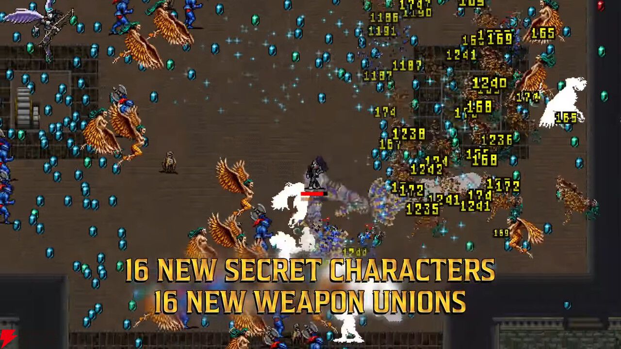 『ヴァンサバ』の『悪魔城ドラキュラ』コラボDLCに16体の新キャラや新武器、新BGMが追加【Vampire Survivors：Ode to Castlevania】