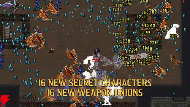 『ヴァンサバ』の『悪魔城ドラキュラ』コラボDLCに16体の新キャラや新武器、新BGMが追加【Vampire Survivors：Ode to Castlevania】