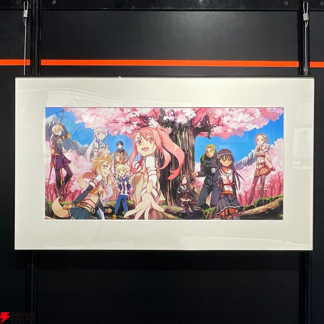 イラスト展覧会“abec/BUNBUN 20th Exhibition CHARACTERS”展示品の抽選