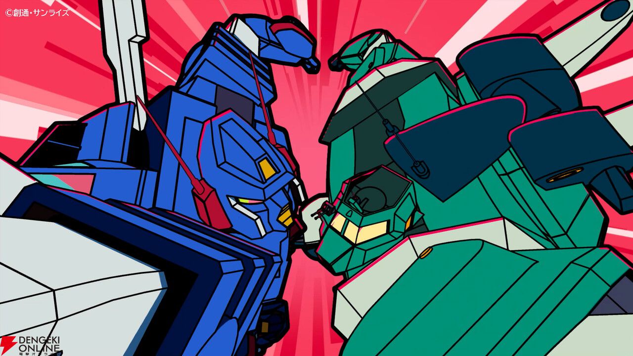 放課後クライマックスガールズ×『戦闘メカ ザブングル』の実験映像『BLUE GALE XABUNGLE SIDE R』11/13公開