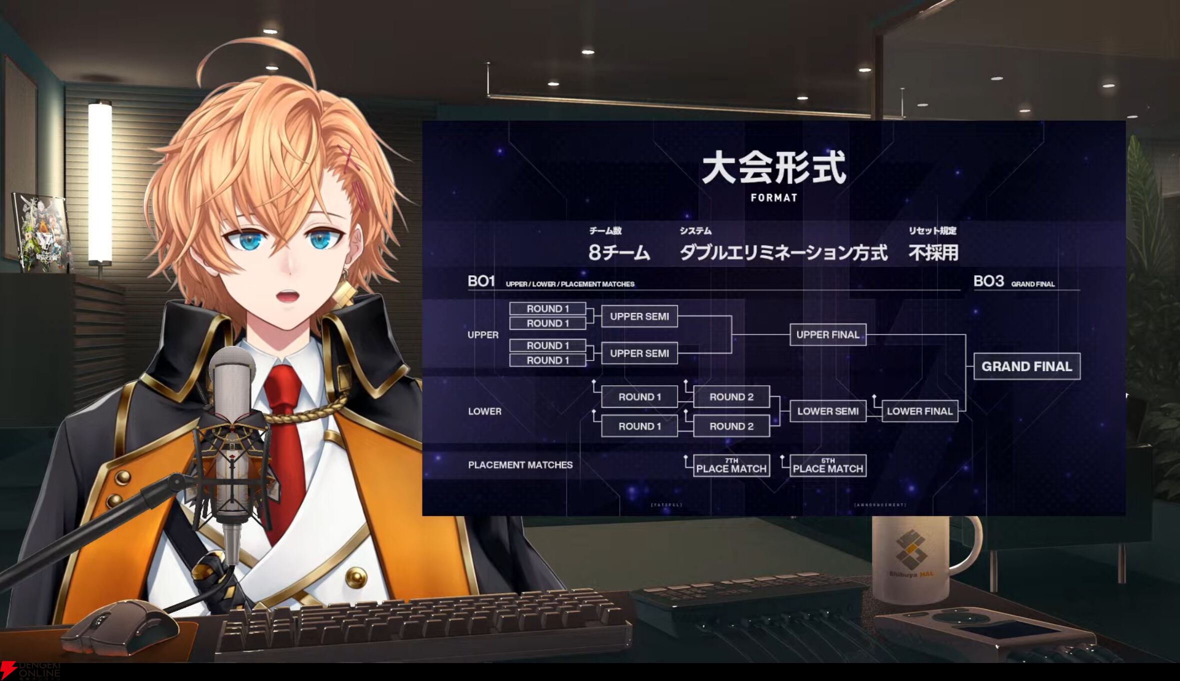 V最】渋谷ハルさん主催の“VTuber最協決定戦 Ver.VALORANT Act2”の出場