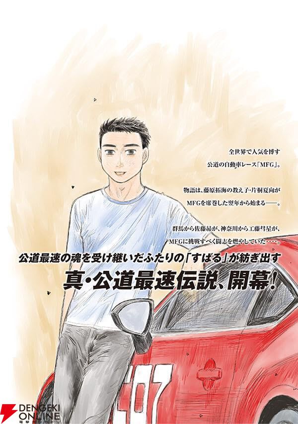 頭文字D／MFゴースト】しげの秀一作品の公式キャラクターブック2冊が