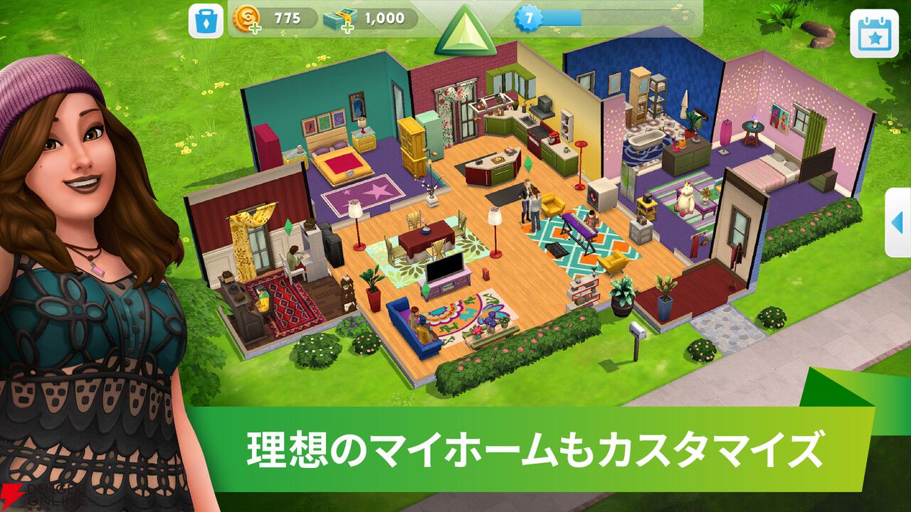 『シムズ・ポケット』2026年1月20日にサービス終了。仮想空間を舞台にもうひとつの人生を体験できたシミュレーションゲーム