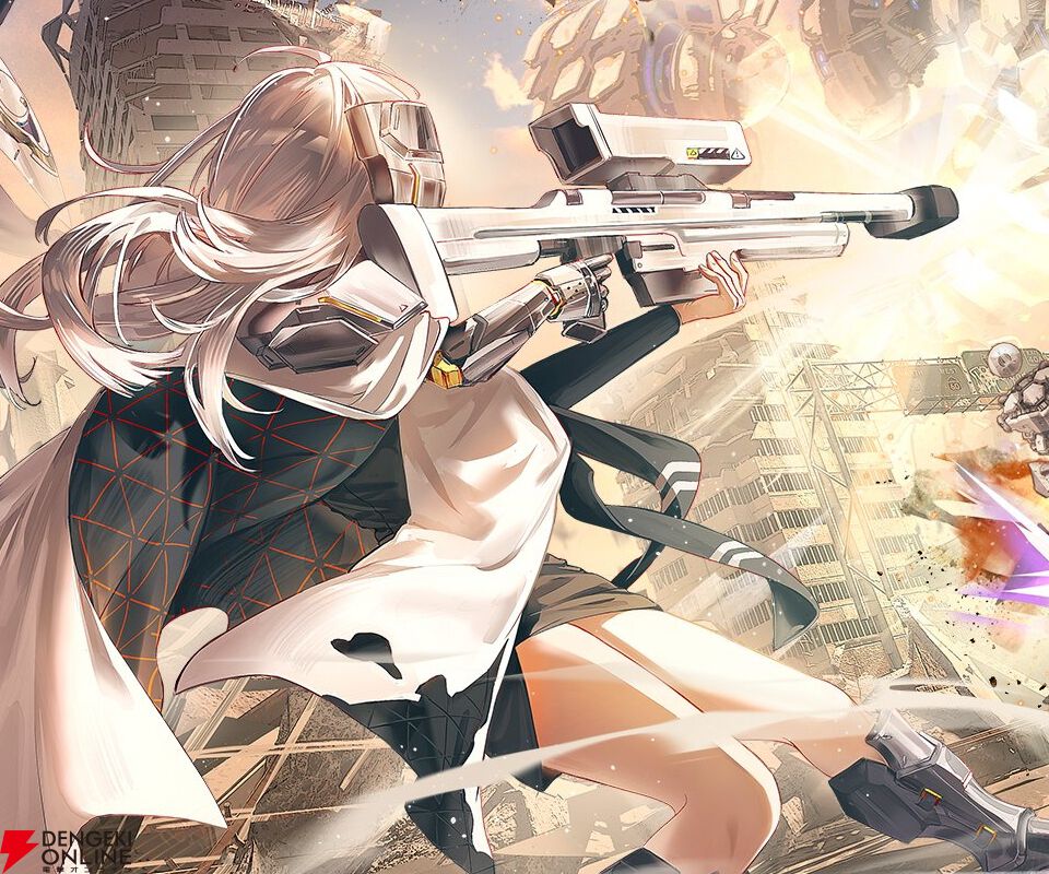 NIKKE』ラプチャーと激戦を繰り広げるパイオニア部隊。地上を彷徨う