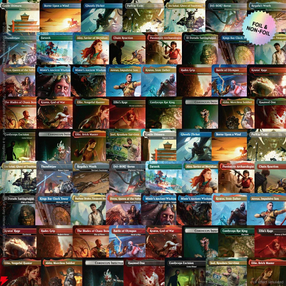 PlayStation×MTG】PSタイトルとコラボした限定カード『Secret Lair x