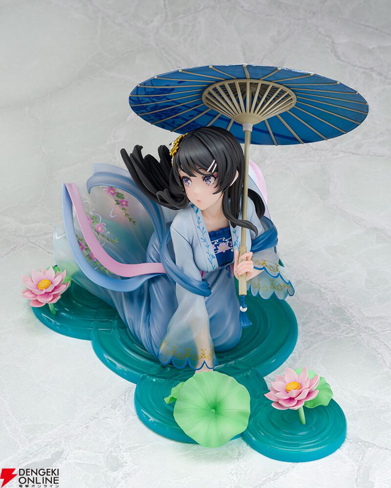 青ブタ』漢服姿の桜島麻衣がフィギュア化。クリアで表現された優美な