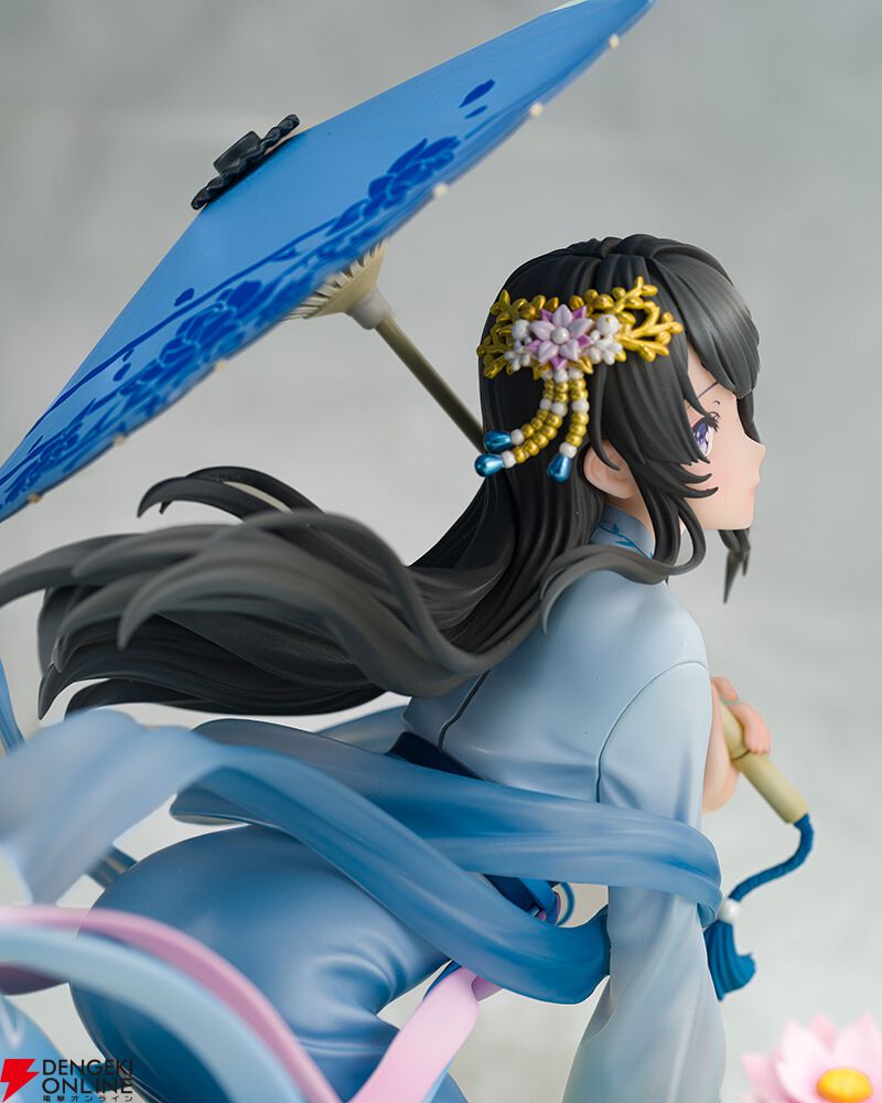 青ブタ』漢服姿の桜島麻衣がフィギュア化。クリアで表現された優美な