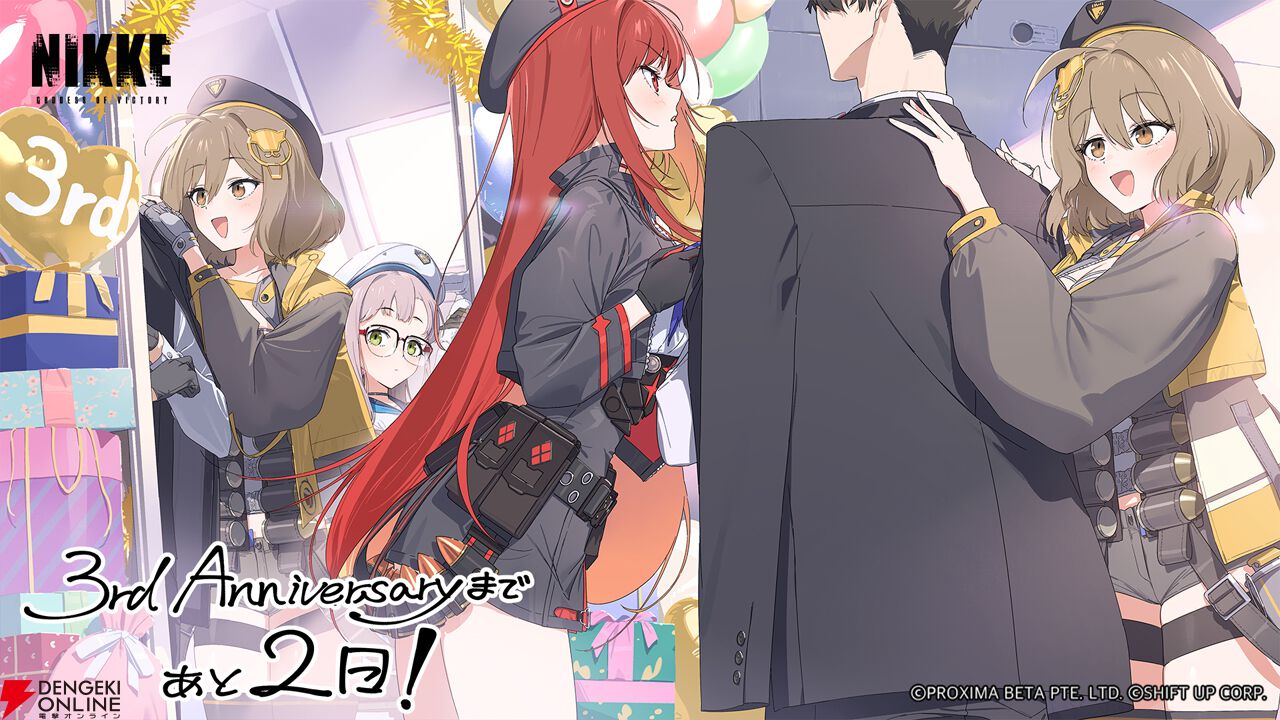 画像1/2＞『NIKKE』今日も賑やかなラピ、ネオン、アニス。やっぱり指揮