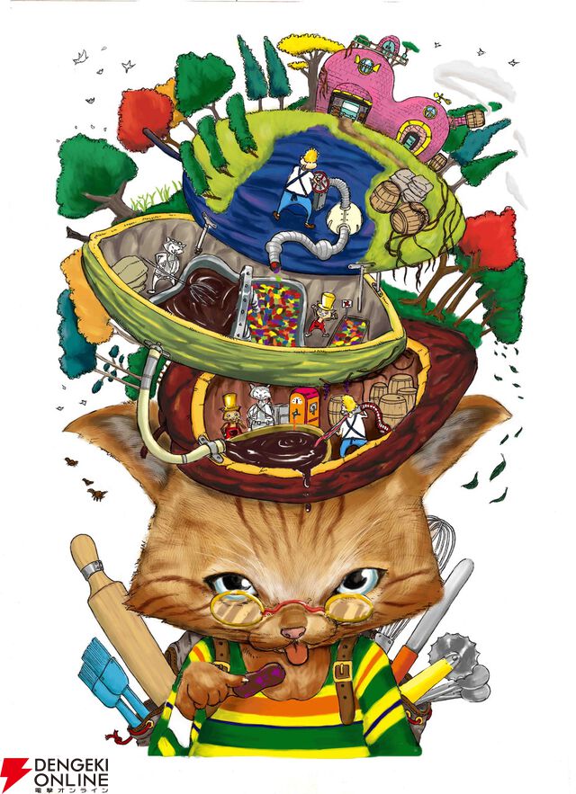 ほっこりのんびりダンジョンRPG『NYAZ 小林さんち乗っ取り計画』Switch版が11/6発売。ノラ猫が人間の家を乗っ取る!?