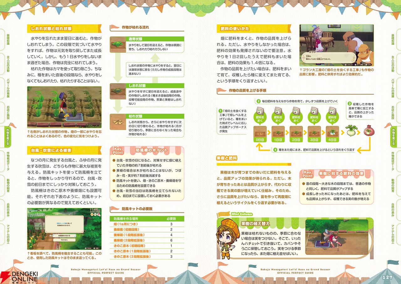 牧場物語 Let's！風のグランドバザール 公式パーフェクトガイド