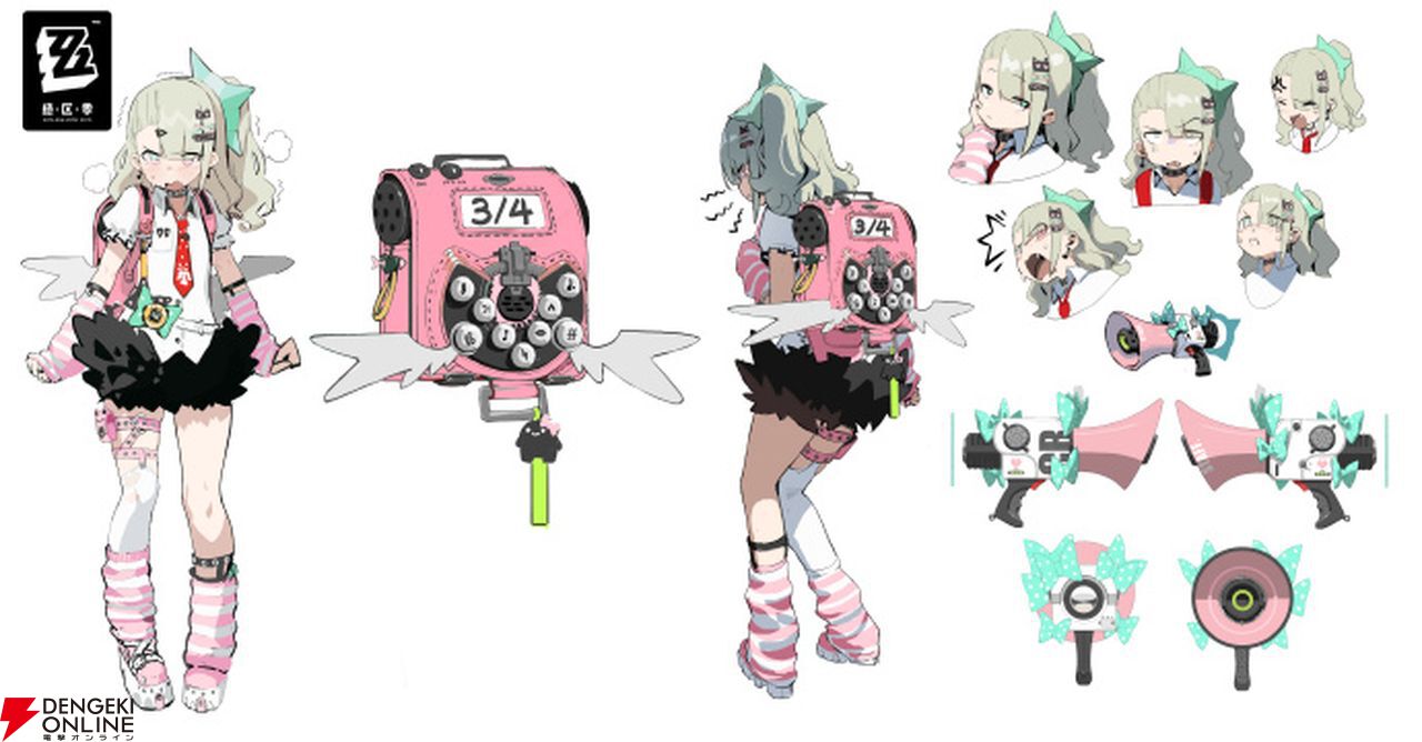 画像3/7＞『ゼンレスゾーンゼロ』アイドル陣営“妄想エンジェル”の公式X