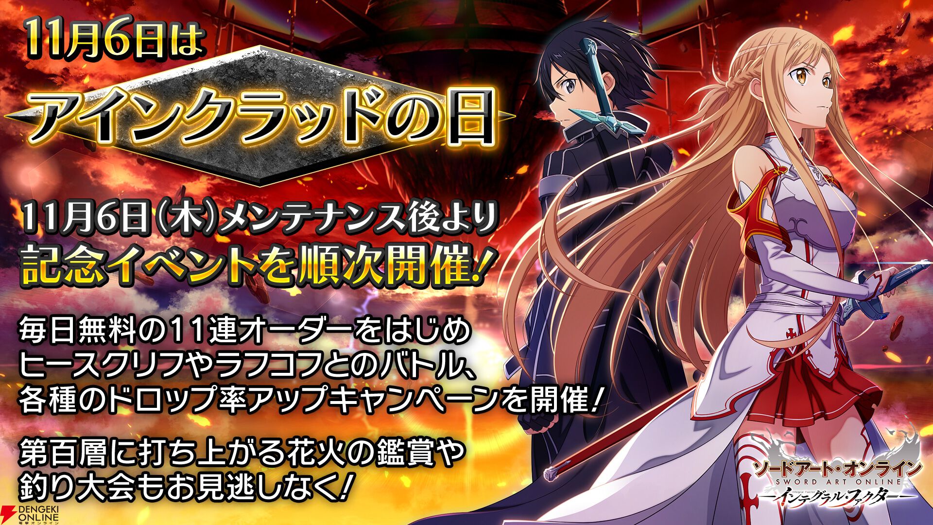 『ソードアート・オンライン インテグラル・ファクター（SAOIF）』