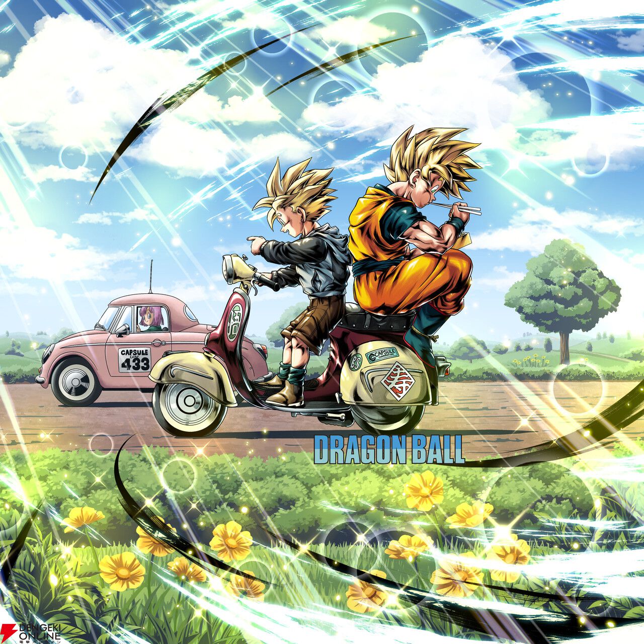 ドラゴンボール レジェンズ』鳥山明先生のイラストが続々実装される