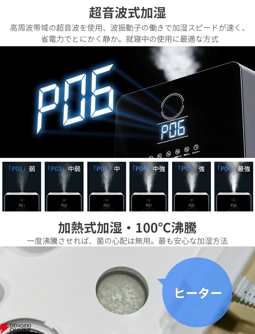 ハイブリッド式加湿器『LH-2210』がクーポン使用で7,089円と超お買い得