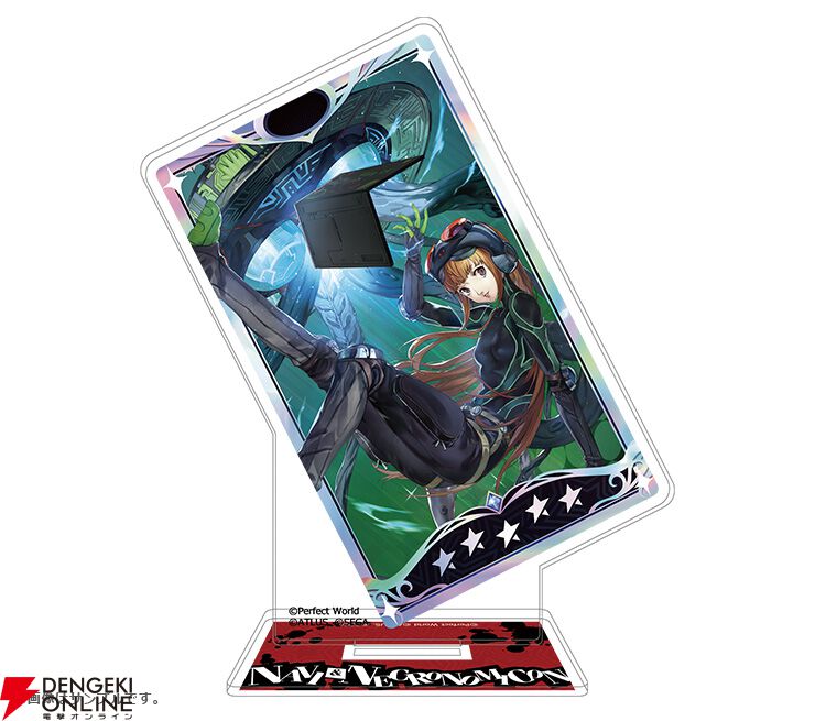 P5X』佐倉双葉（コードネーム：ナビ）のグッズが登場。アクスタや缶