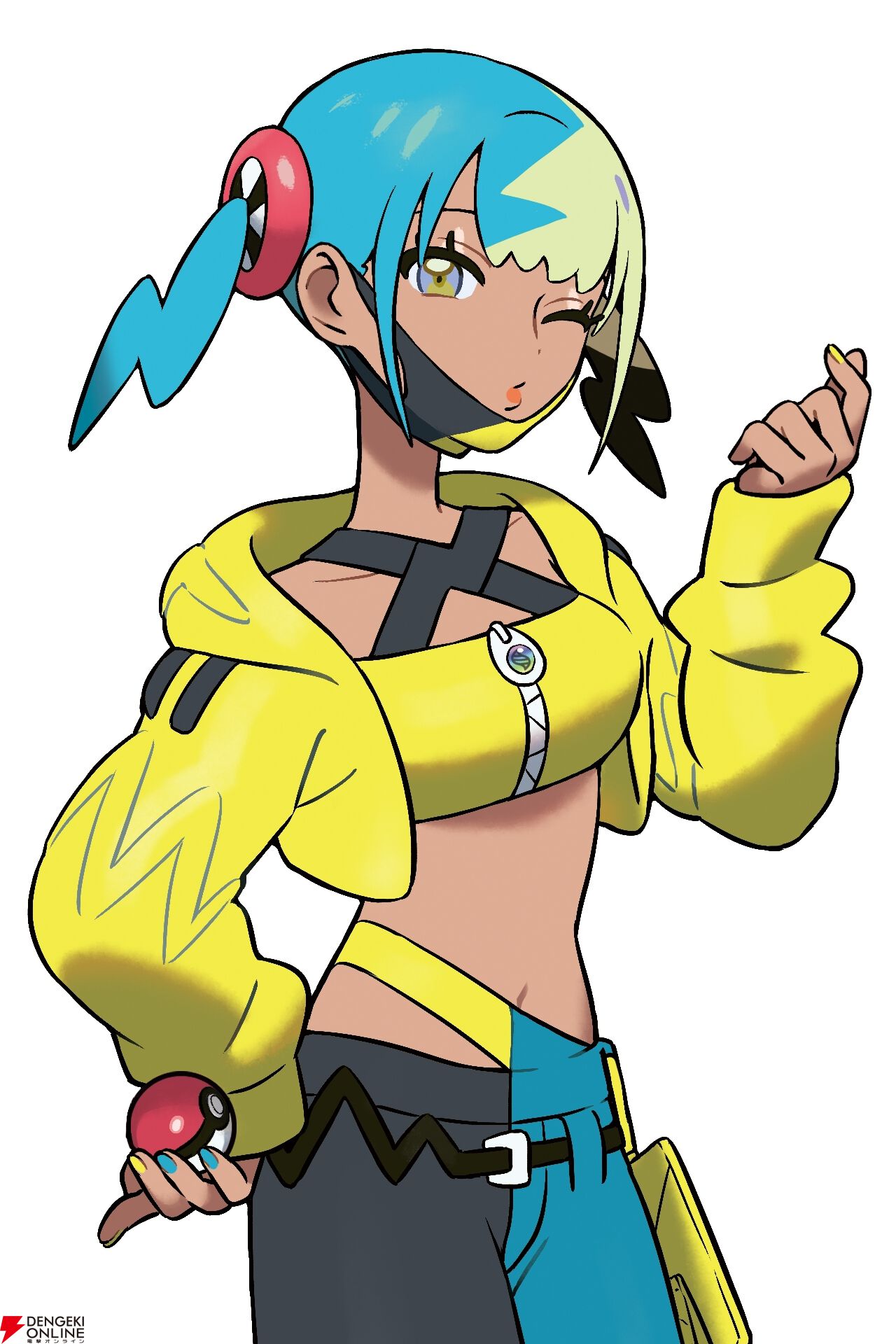 画像3/8＞『ポケモンレジェンズ Z-A』カナリィの公式イラストが